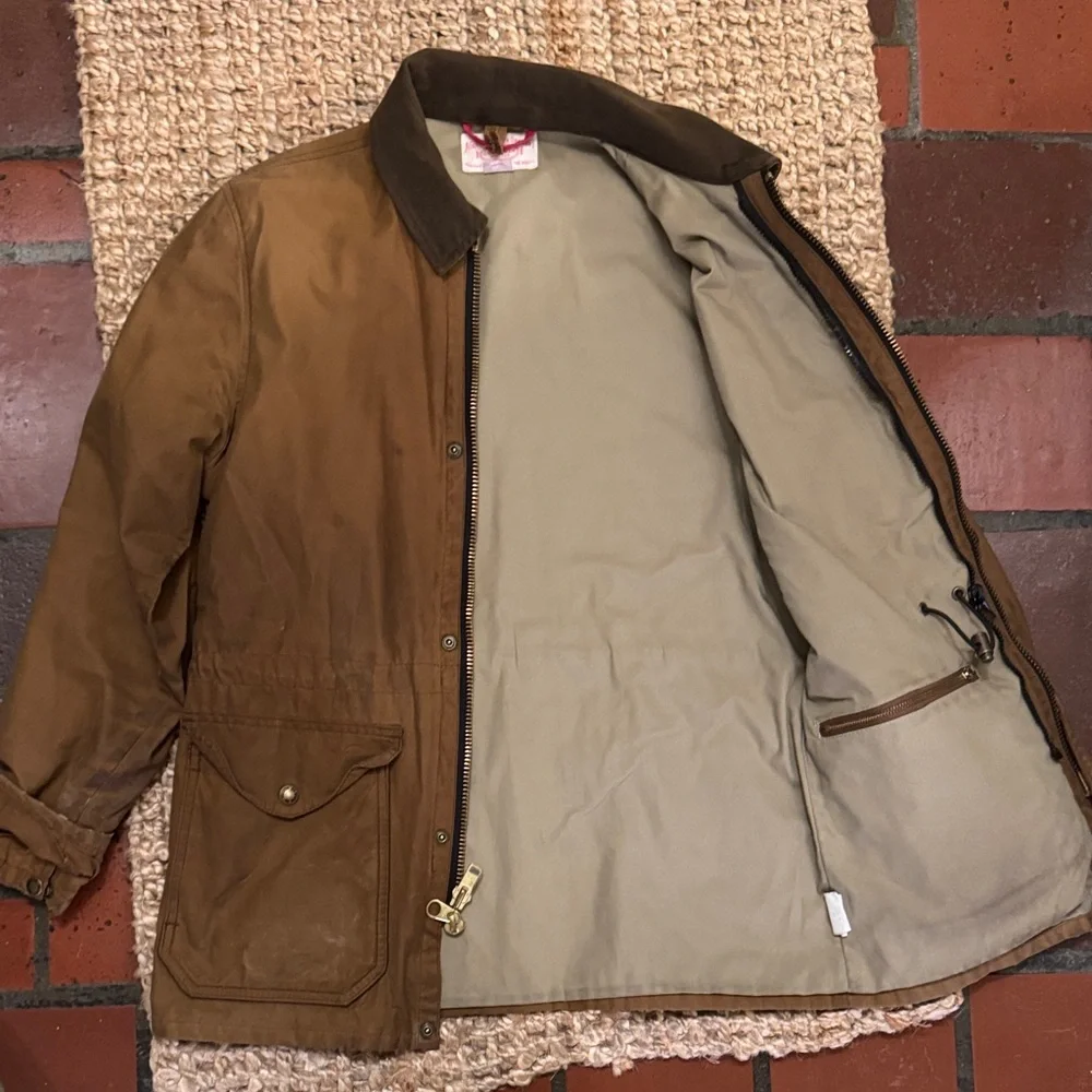 Filson Olive Brown Military Jacket - Picture 6 of 6
